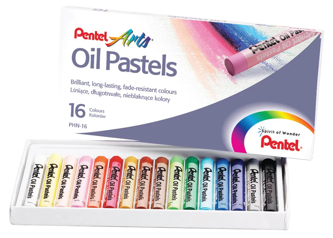 Pentel Oil Pastels Assorted 25 Pack - Image 1