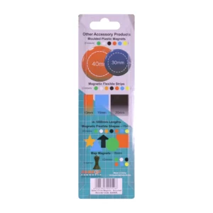 Parrot Standard Moulded Button Magnets 20mm Assorted 6 Pack - Image 4