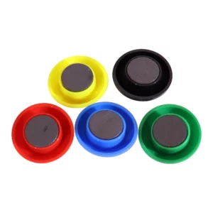 Parrot Standard Moulded Button Magnets 30mm Assorted 5 Pack - Image 2