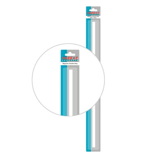 Parrot Magnetic Flex Strips 1000x10mm White 500mm 2 Strips