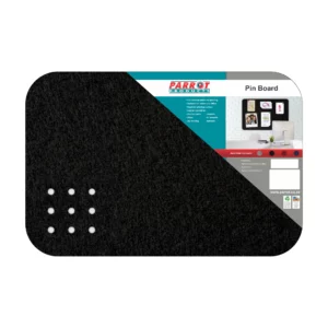 Parrot Adhesive Frameless Pin Boards 900x600mm Black - Image 3