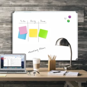 Parrot Magnetic Slimline Whiteboards 900x600mm 18mm - Image 4