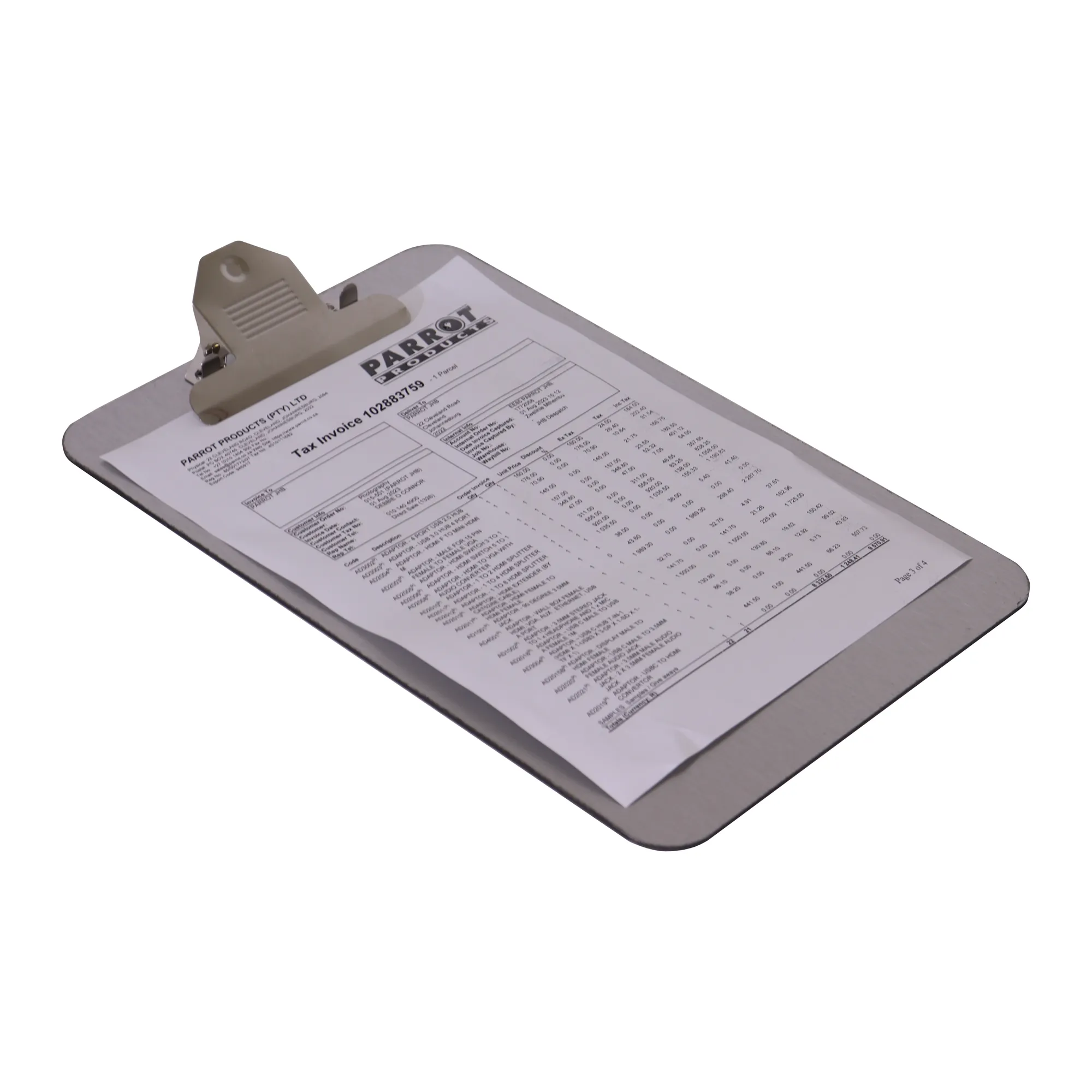 Parrot Clipboards A4 - Image 3