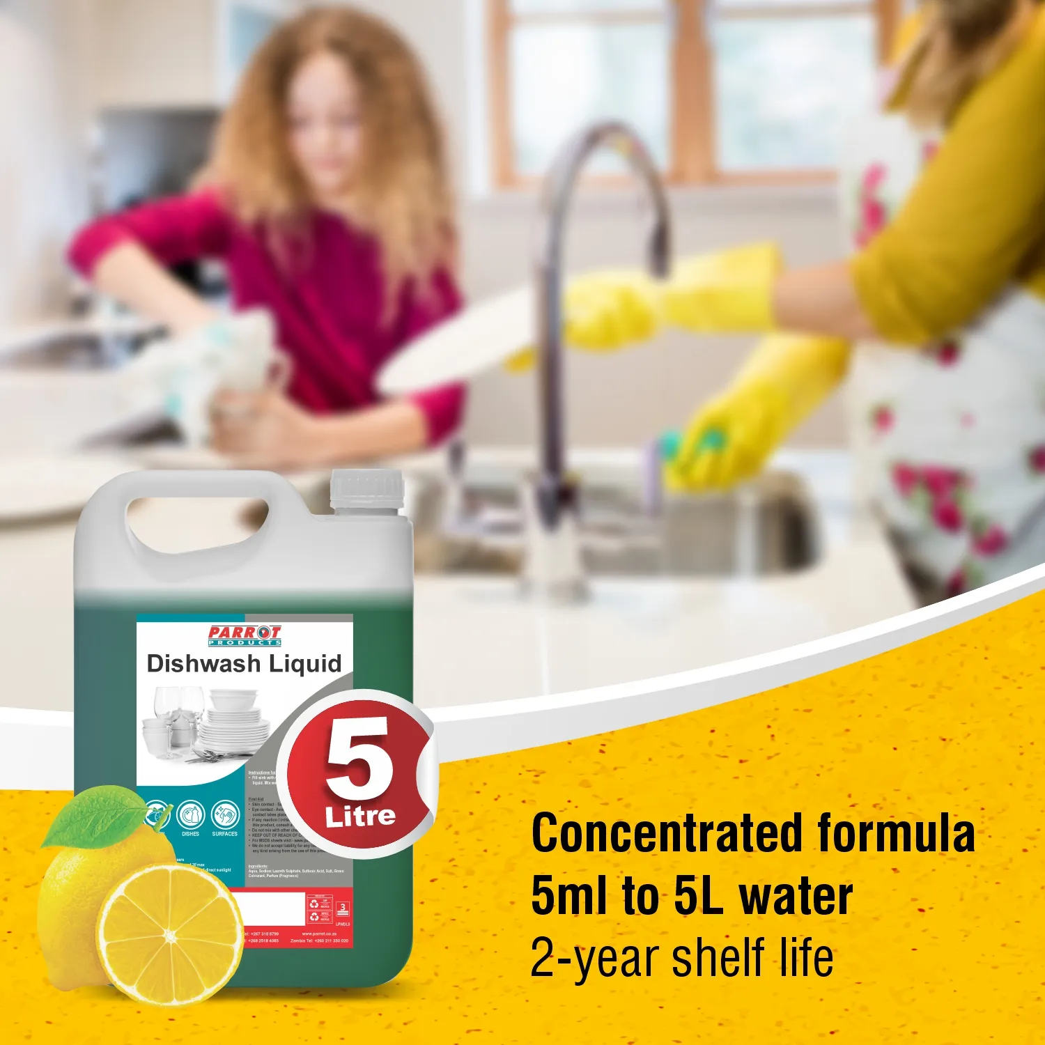 Parrot Janitorial Cleaning Materials 5L - Image 3