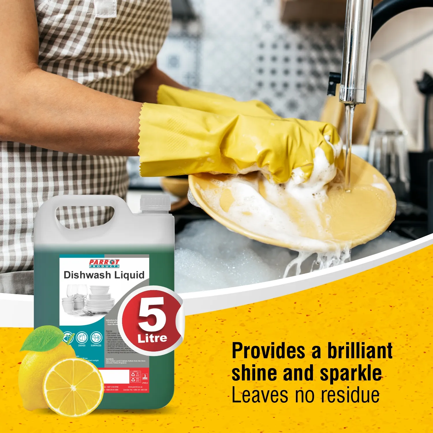 Parrot Janitorial Cleaning Materials 5L - Image 4