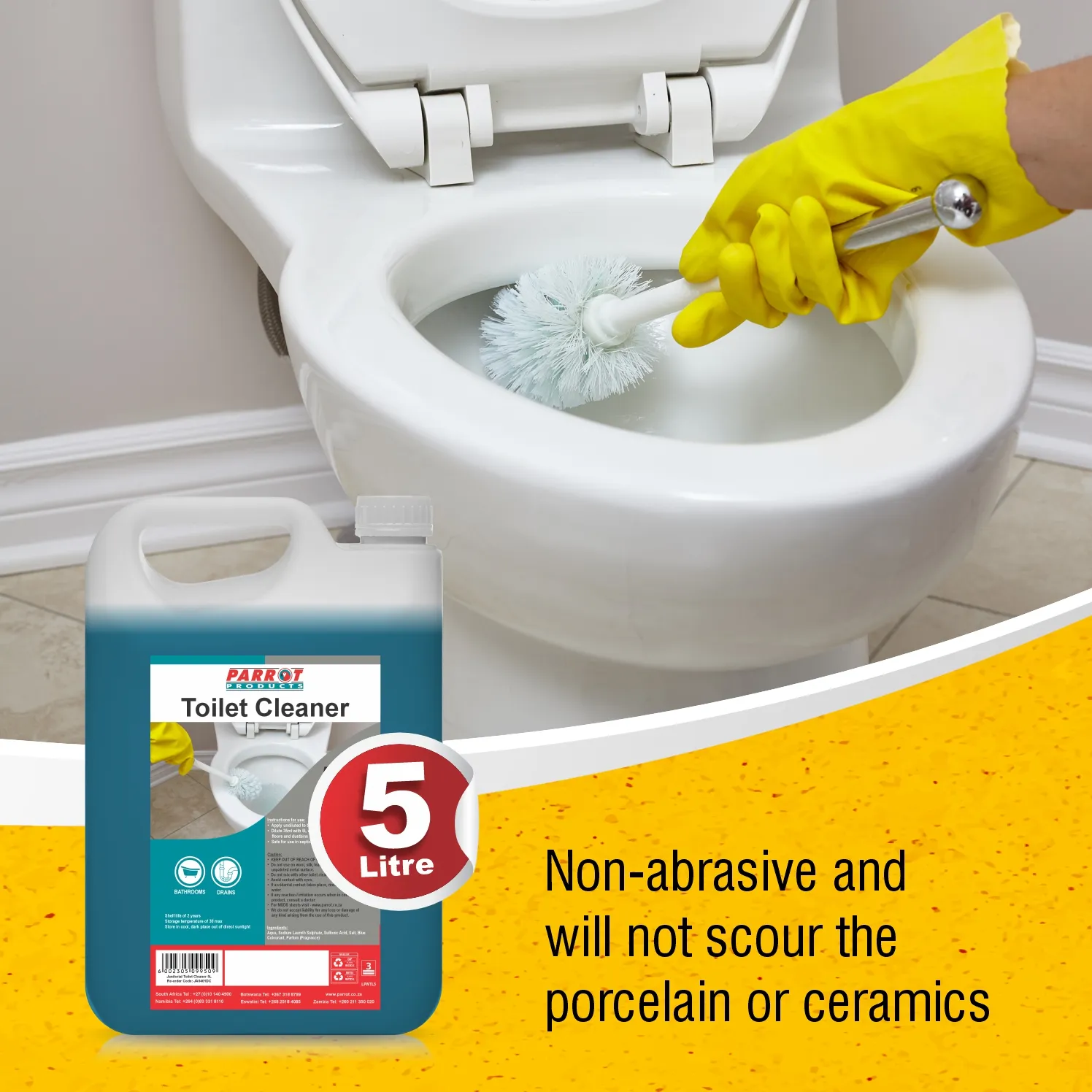 Parrot Janitorial Cleaning Materials 5L - Image 4