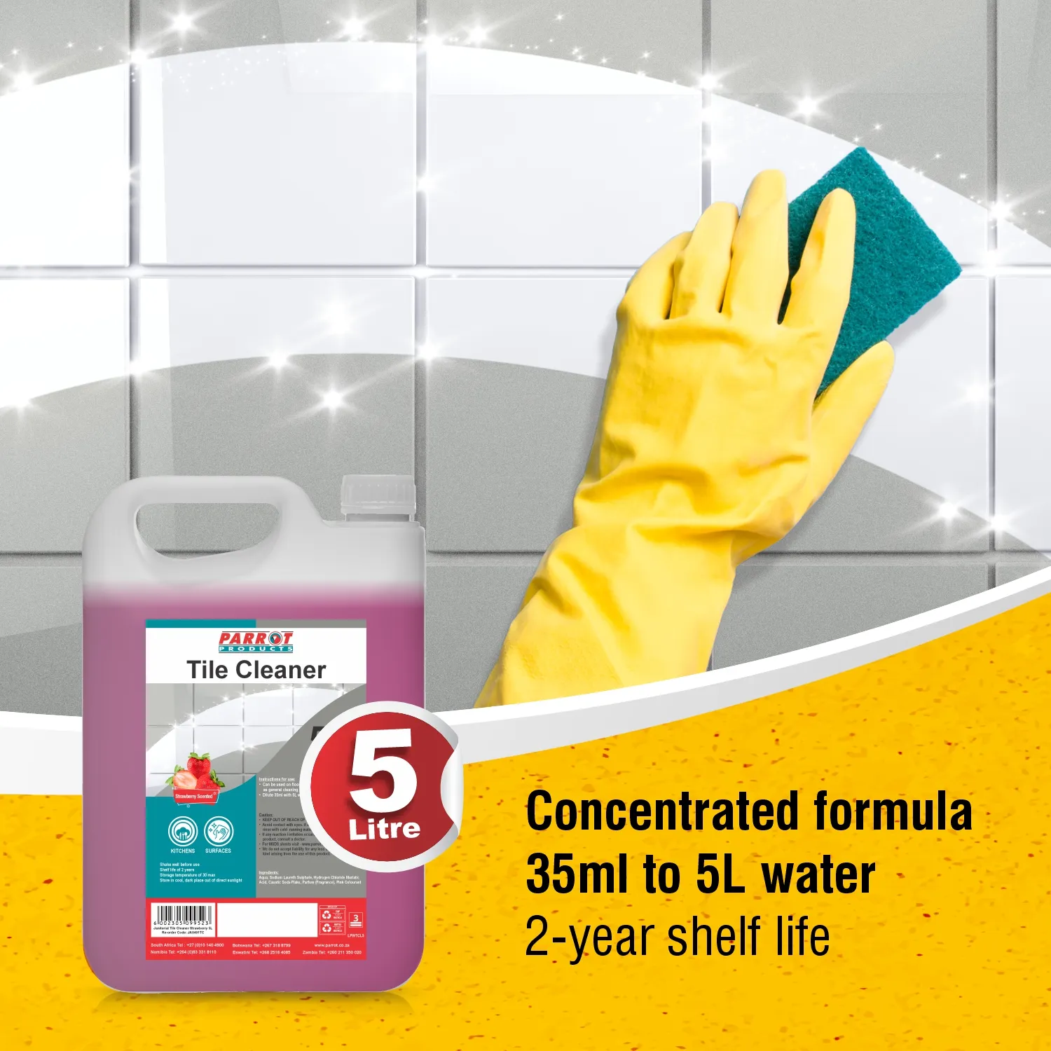 Parrot Janitorial Cleaning Materials 5L - Image 2