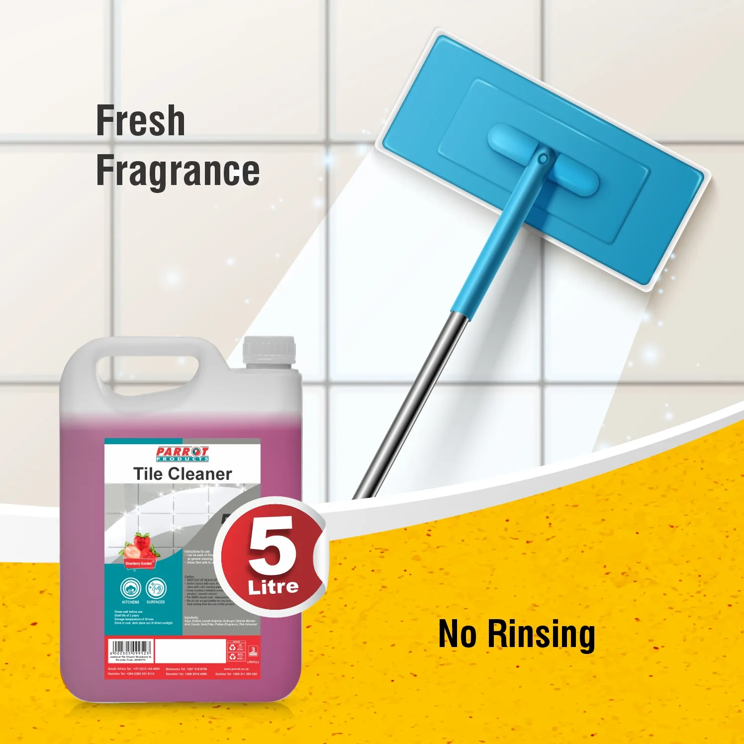 Parrot Janitorial Cleaning Materials 5L - Image 3