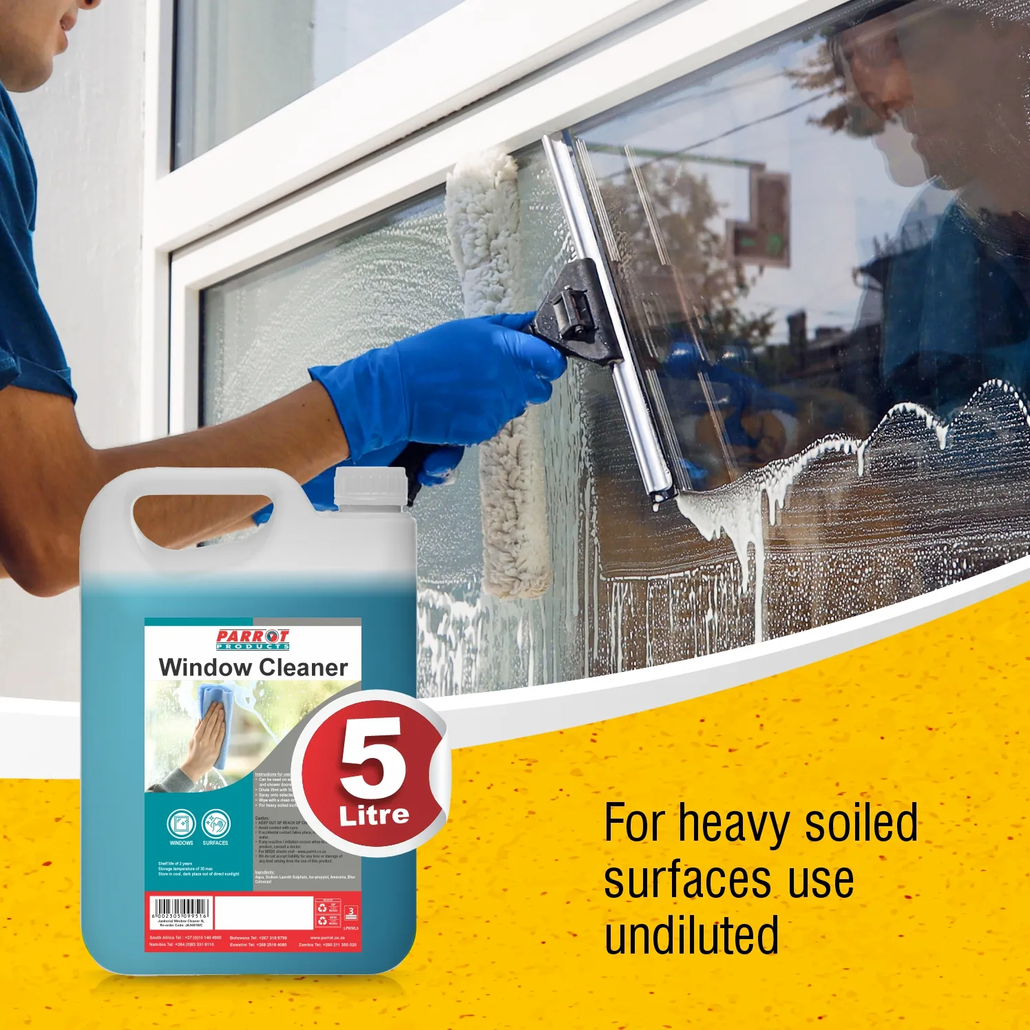 Parrot Janitorial Cleaning Materials 5L - Image 3