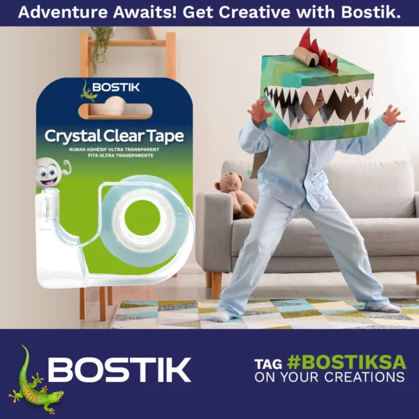 Bostik Crystal Clear Tape 18mmx20m