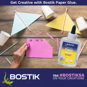 Bostik Clear Paper Glue 118ml - Image 2