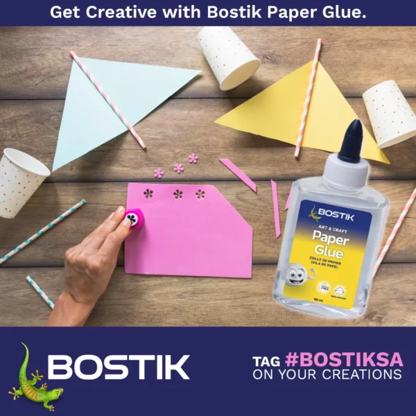 Bostik Clear Paper Glue 118ml