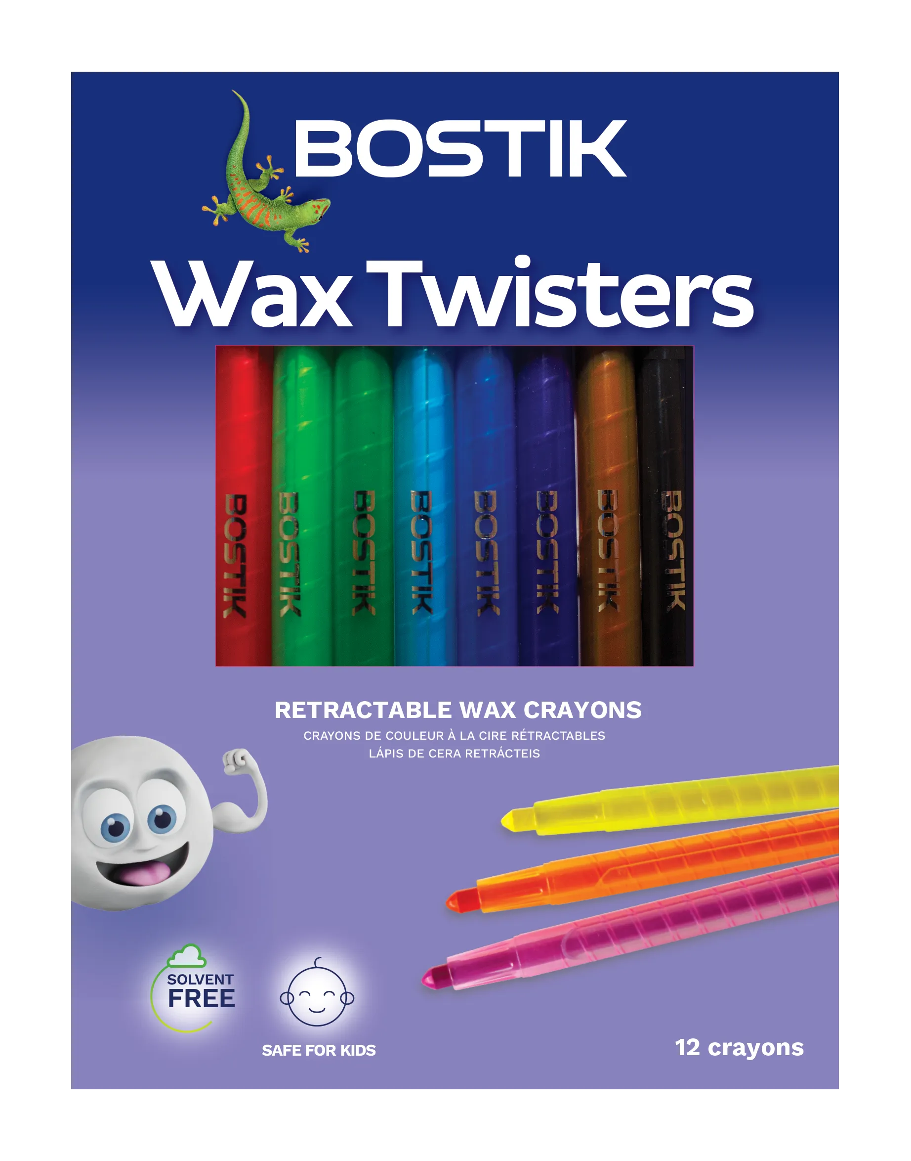Bostik Wax Crayons - Image 1