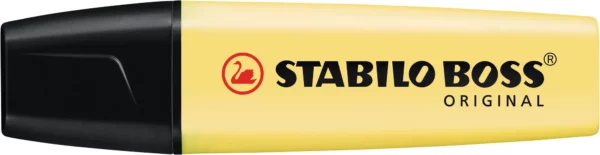 Stabilo BOSS Highlighters Pastel Yellow 2mm