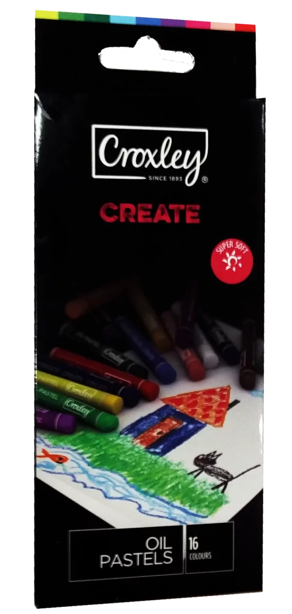 CROXLEY Croxley Create Oil Pastels Assorted 16 Pack