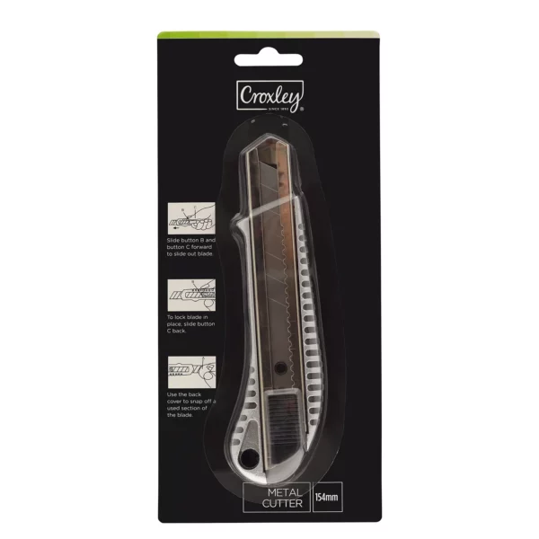 CROXLEY Metal Cutting Knives 154mm