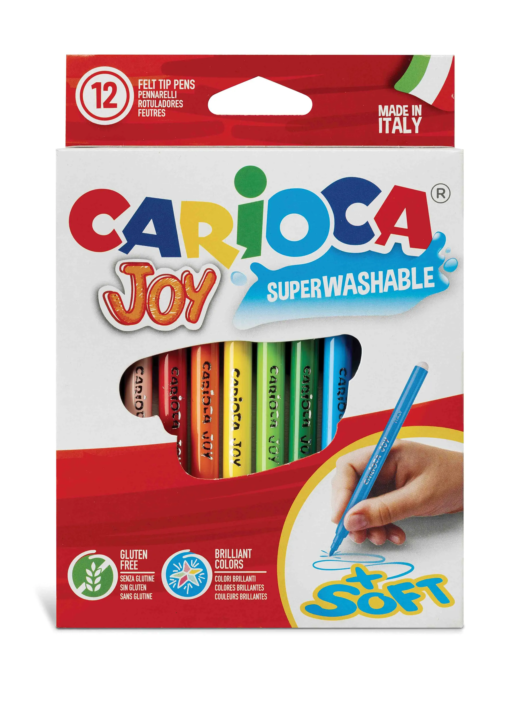 Carioca Joy Fibre Tip Markers - Image 1