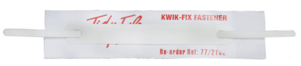 Tidy Files Kwik-Fix Metal Self-Adhesive Clip SINGLE