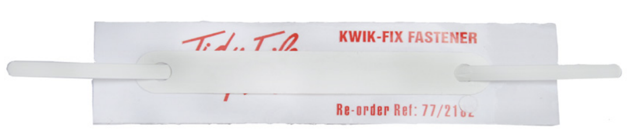 Tidy Files Kwik-Fix Metal Self-Adhesive Clip SINGLE - Image 1