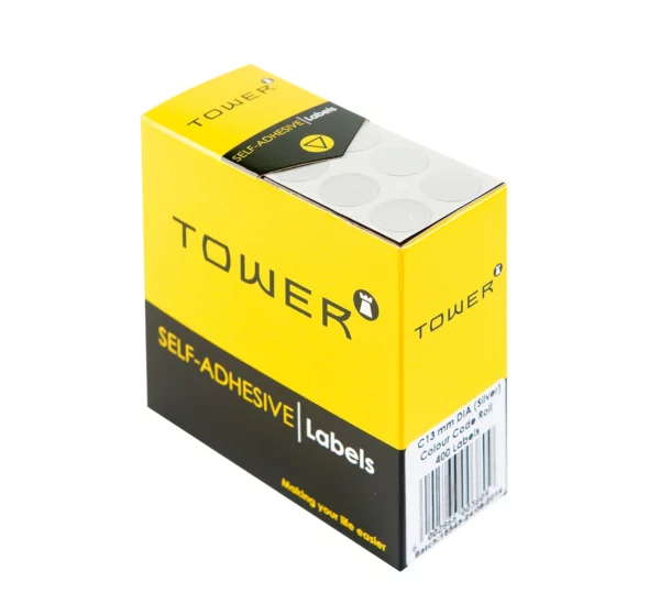Tower Round Colour Code Labels 13mm