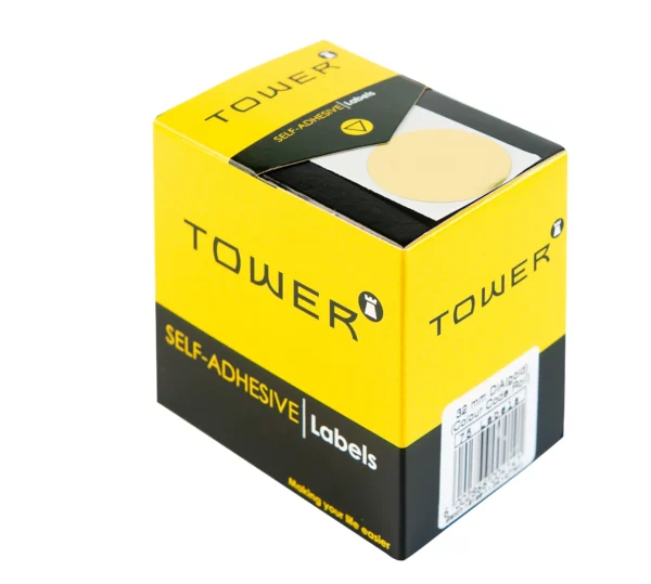 Tower Round Colour Code Labels 32mm