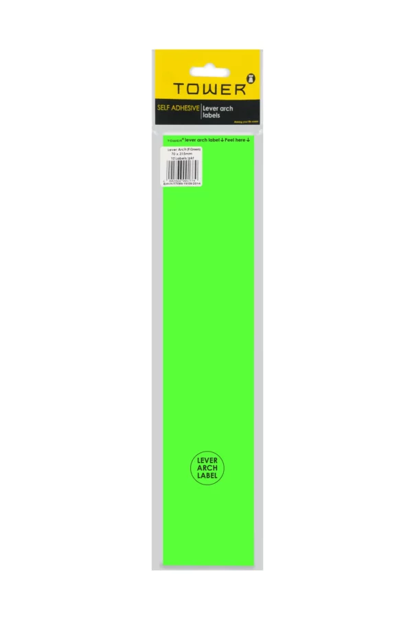 Tower Lever Archive Labels 315mm