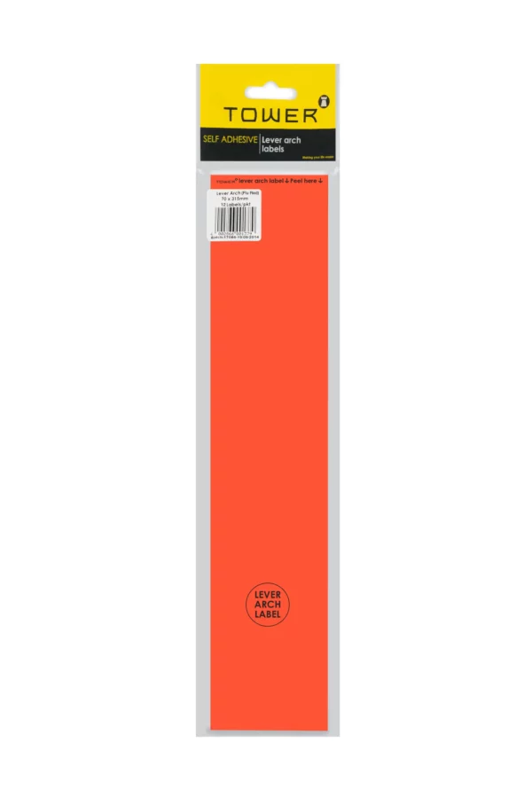 Tower Lever Archive Labels 315mm