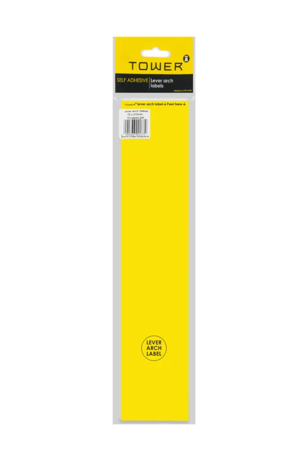 Tower Lever Archive Labels 315mm