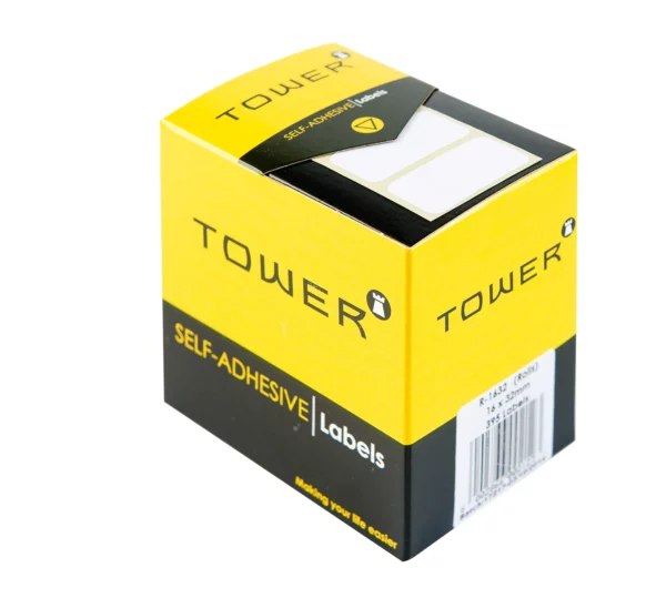 Tower White Roll Labels 32mm