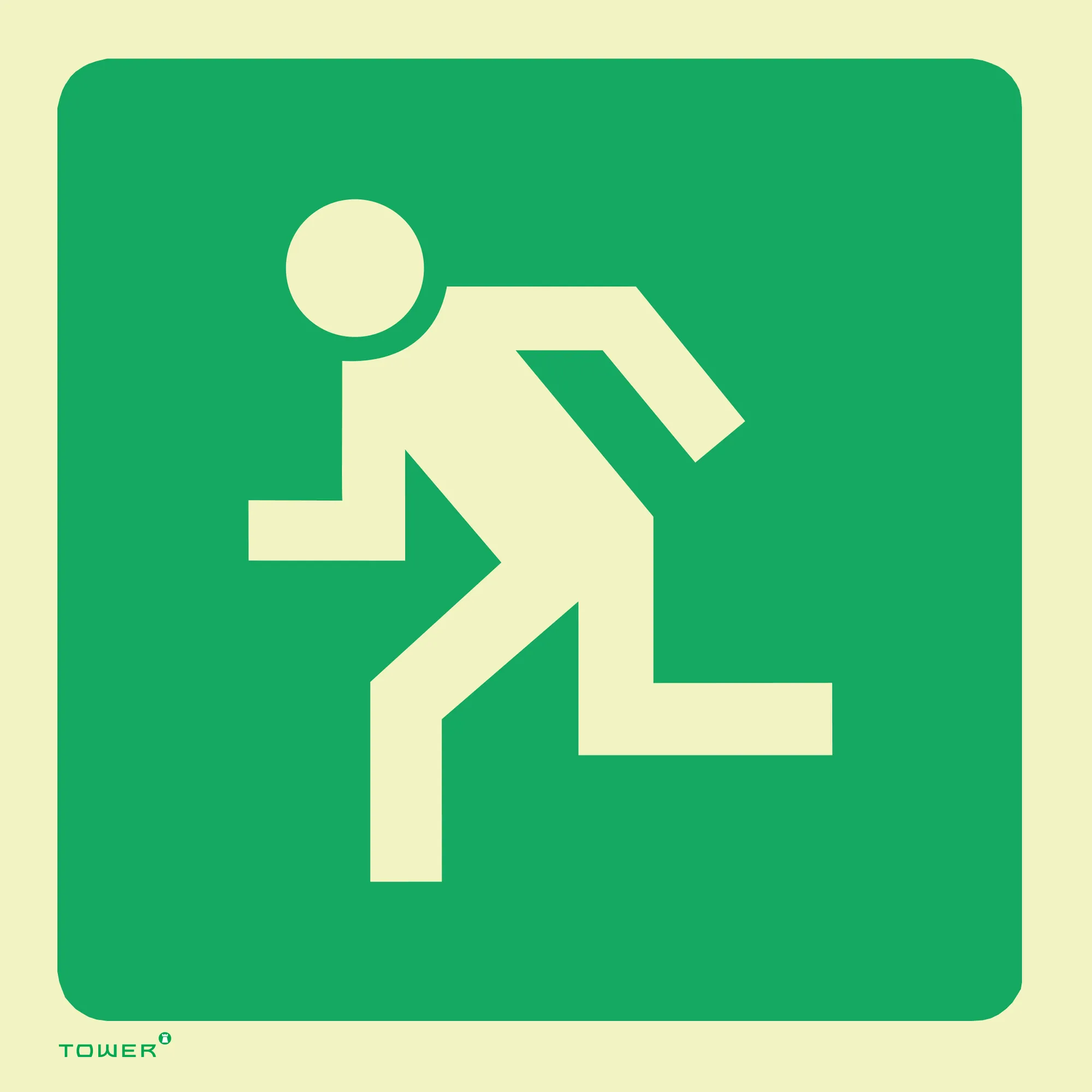 Tower Photoluminescent Signs 1.2mm - Image 1
