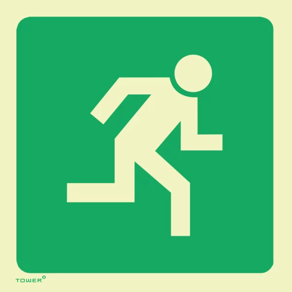 Tower Photoluminescent Signs 1.2mm