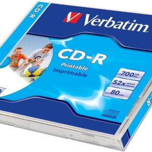 Verbatim 700MB Printable CD-R Single - Image 1