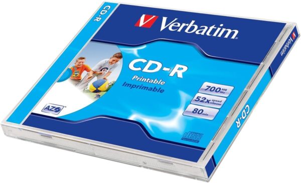 Verbatim 700MB Printable CD-R Single
