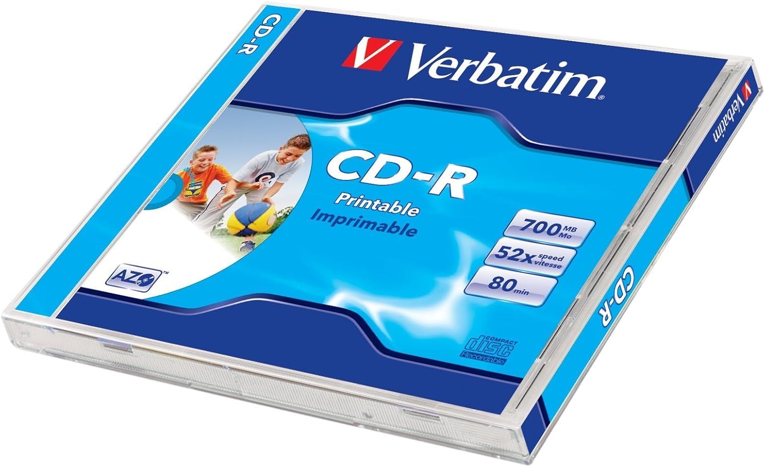 Verbatim 700MB Printable CD-R Single - Image 1