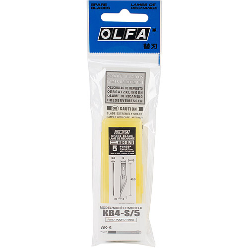Blade Olfa Precision Art 5pk 8mm