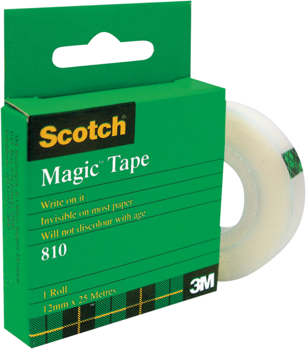 3M Scotch® Magic Tape 12mmx25m