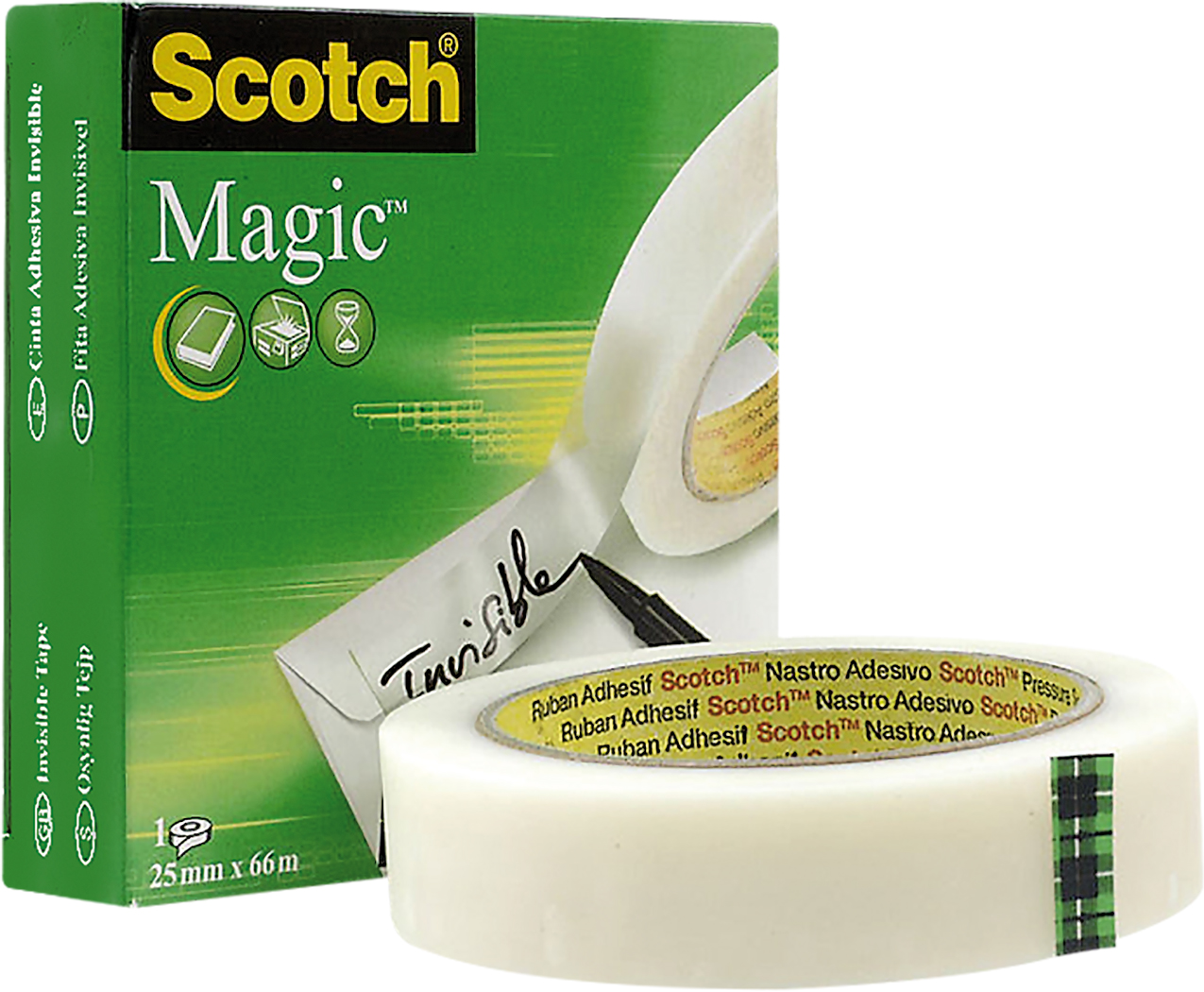 3M Scotch® Magic Tapes 25mmx66m - Image 1