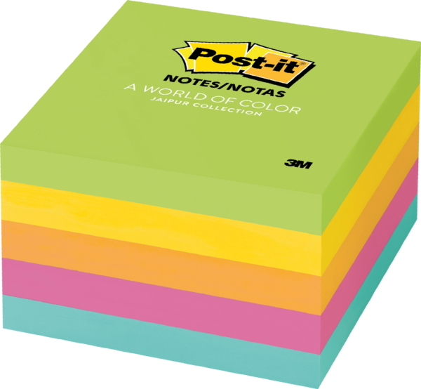 3M Post-it Notes 76x76 Assorted 76mm 5Pack
