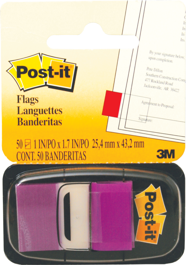 3M Post-it Flags 6mm Purple