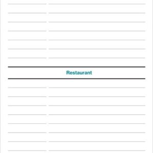RBE Triplicate NCR Restaurant/Bar Order 210x99mm - Image 2