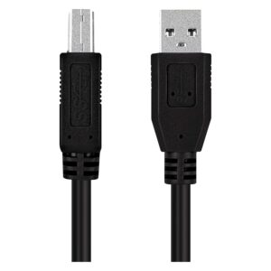 Volkano Print Series USB Printer Cable Black 1.8m - Image 2
