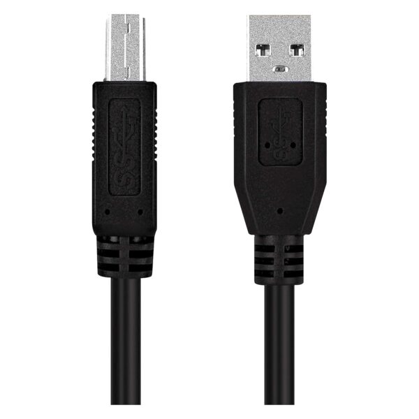 Volkano Print Series USB Printer Cable Black 1.8m