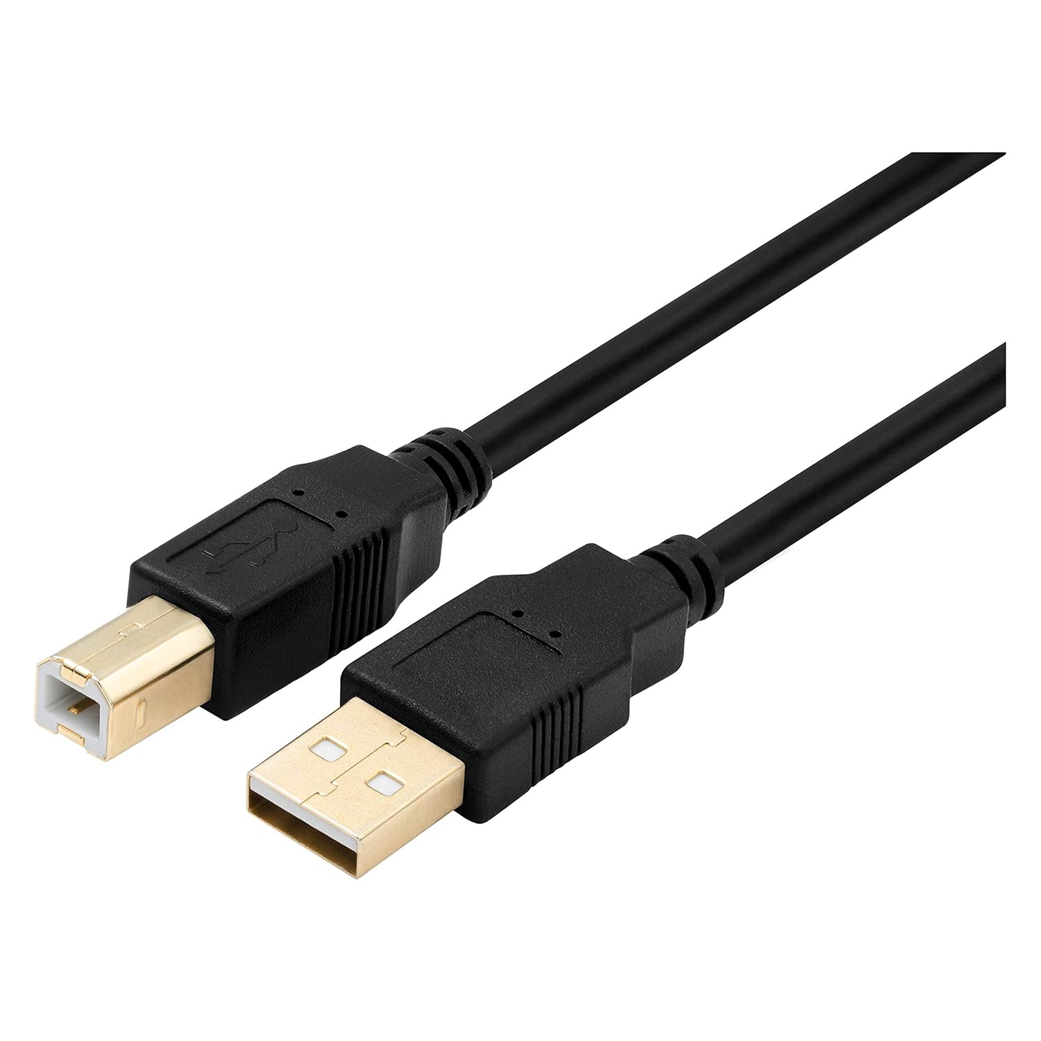 Volkano Print Series USB Printer Cable Black 1.8m - Image 1