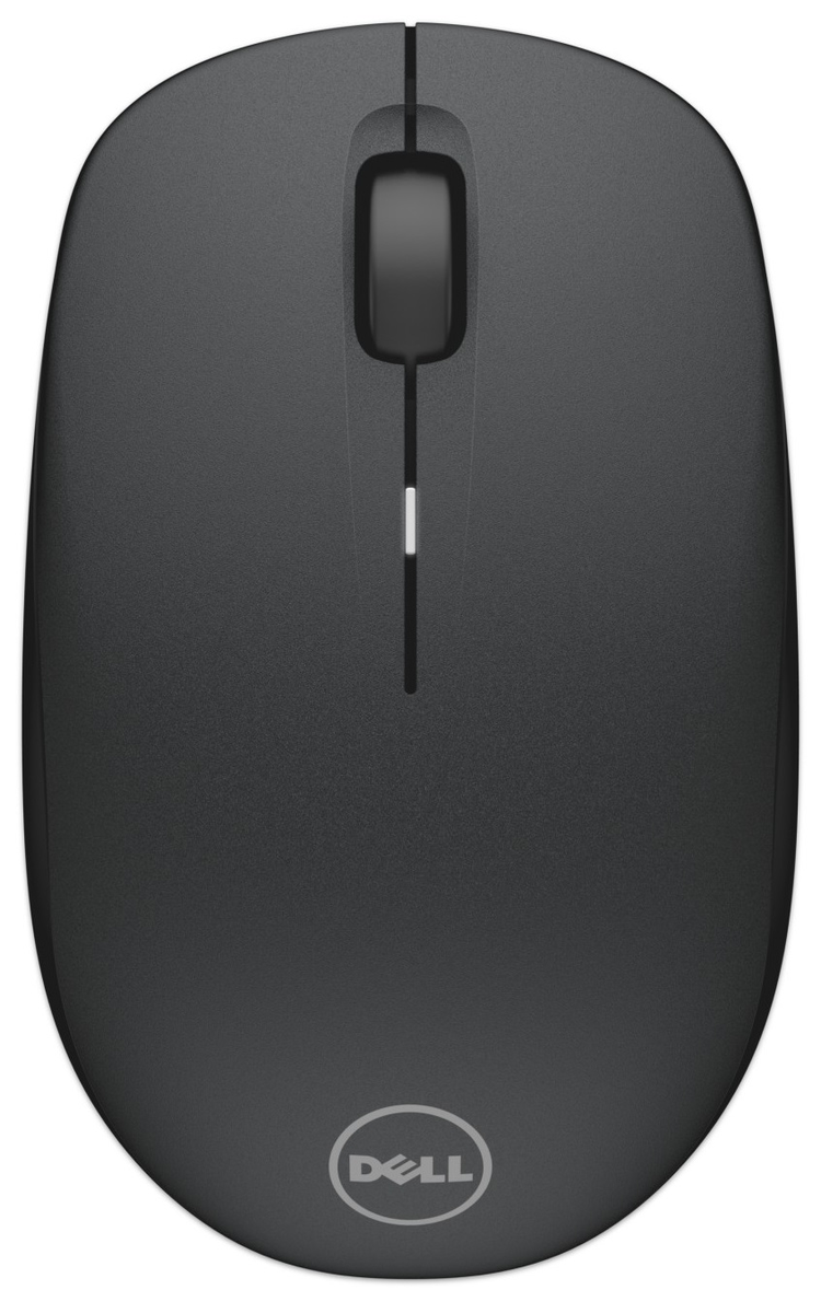 Dell WM126 Wireless Optical Mouse Black - Image 1