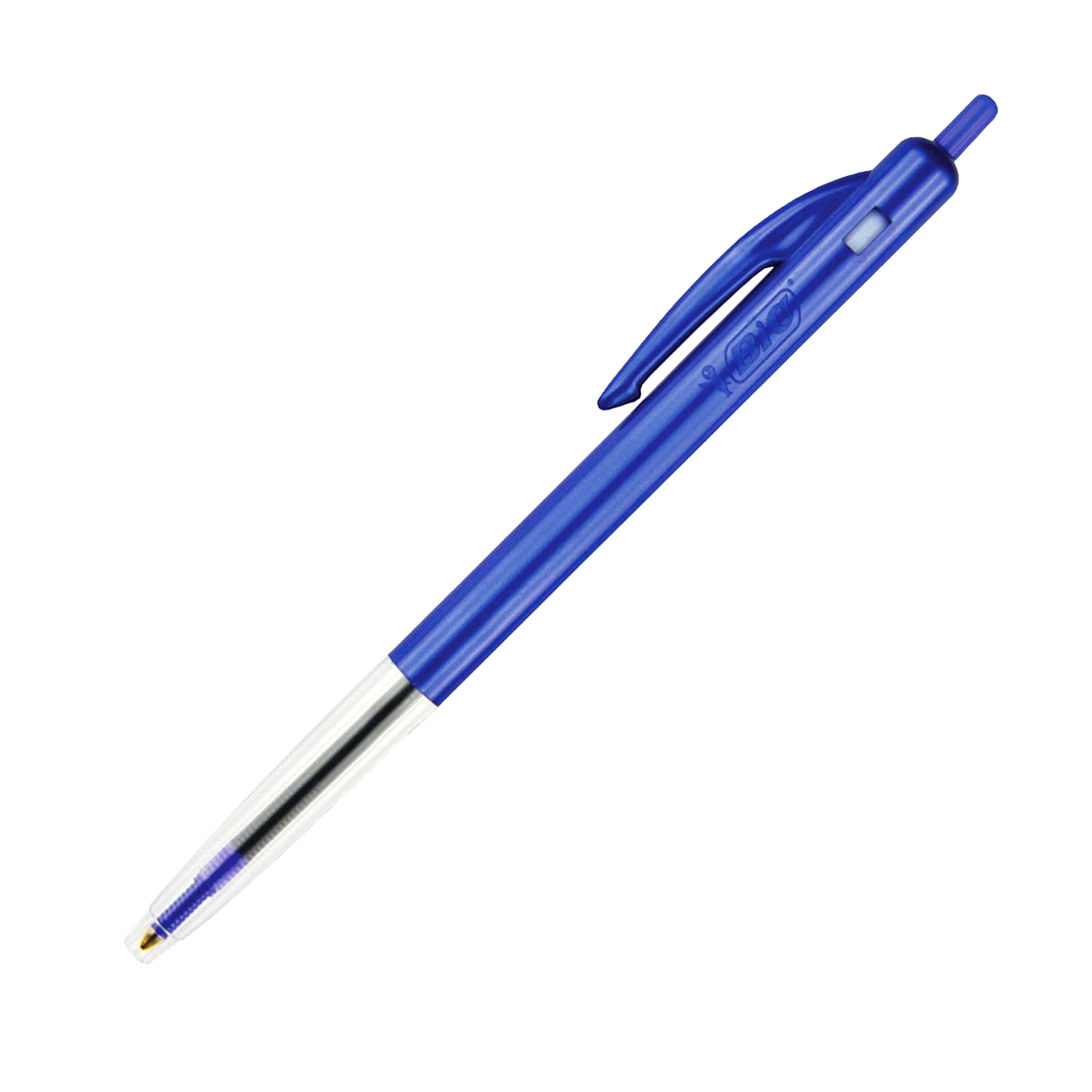 BIC Clic Retractable Ballpoint Pen 1.0mm Blue - Image 1