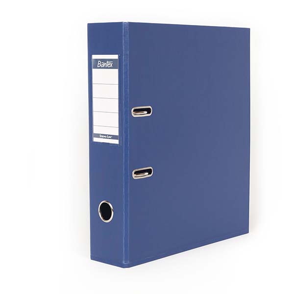 Bantex A4 Polypropylene Lever Archive Files 70mm Blue