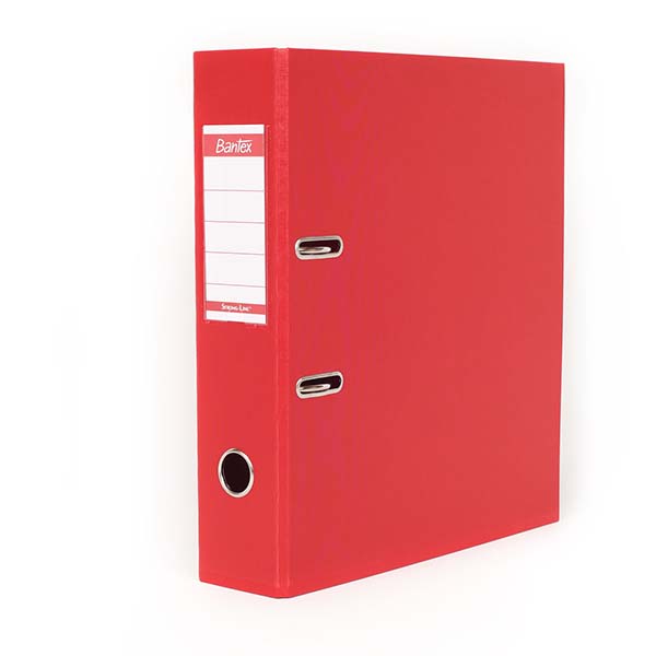 File LArch Bantex Polyprop 70mm Red