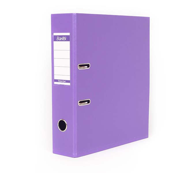 File LArch Bantex Polyprop 70mm Lilac