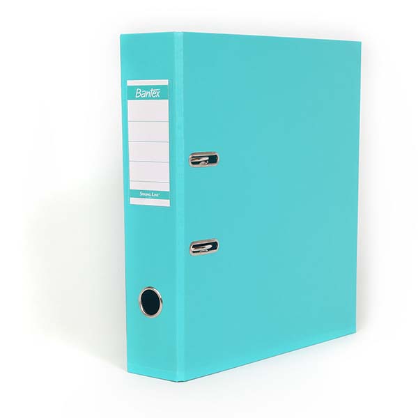 Bantex A4 Polypropylene Lever Archive Files 70mm Turquoise