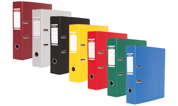 File LArch Bantex Polyprop 40mm Blk